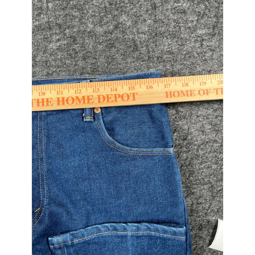 Levi's 517 Straight Leg Jeans Mens 34X30 Blue Denim Regular Zip Fly Streetwear